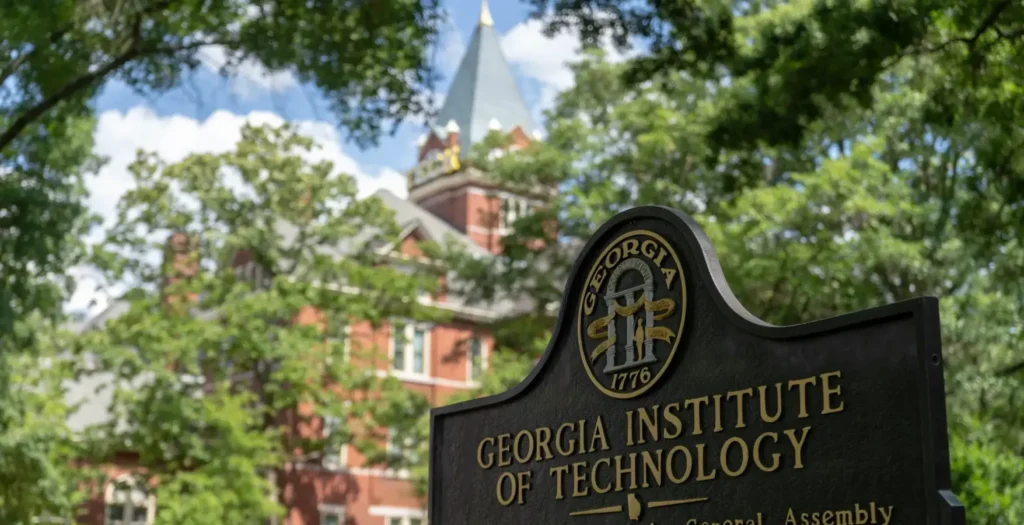 picturesque college campus